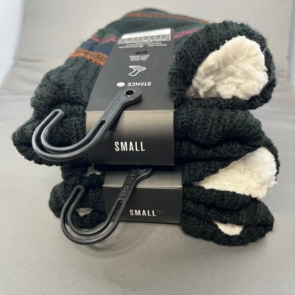 STANCE Slipper Crew Socks Size Small Lot of 2 Cozy NWT New Toasted Casual House - Picture 2 of 5